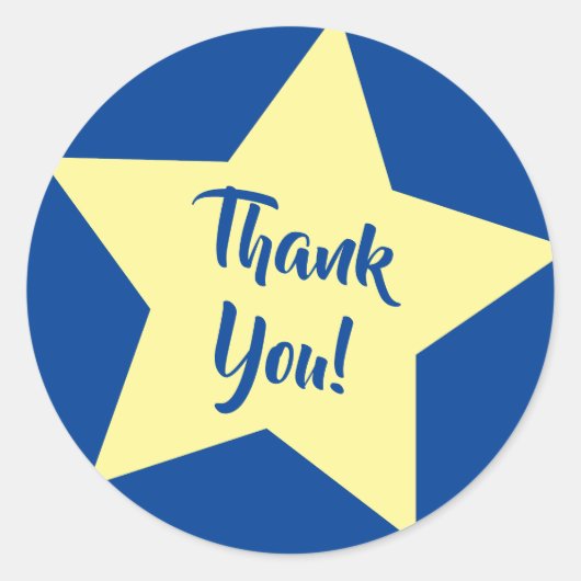 Sticker Rond Twinkle Little Star Cute 1er Anniversaire Thème de (Devant)