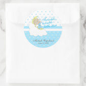 Sticker Rond Twinkle, Twinkle Little Star - Baby Boy (Sac)