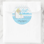 Sticker Rond Twinkle, Twinkle Little Star - Baby Boy (Sac)