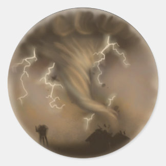 Sticker Rond Twister