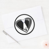 STICKER ROND TYBEE LOVE (Enveloppe)