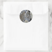 Sticker Rond Type de Zebras Lovers (Sac)
