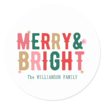 Typographie de Noël Minimal Vert Rouge Marron Gras