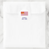 Sticker Rond U.S.S.A.est. 2009 (Sac)