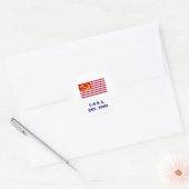 Sticker Rond U.S.S.A.est. 2009 (Enveloppe)