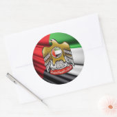 STICKER ROND UAE (Enveloppe)