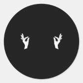 Sticker Rond Ual Innuendo Funny Offensive Adult Humor Gag Raunc (Devant)