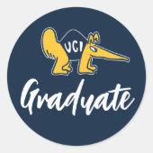 Sticker Rond UC Irvine | Anteaters UCI (Devant)