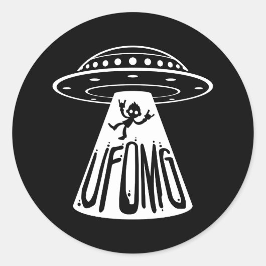 STICKER ROND UFOMG (Devant)