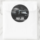 Sticker Rond UH-1N Twin Huey (Sac)