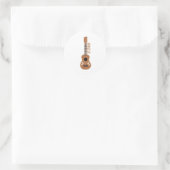 Sticker Rond Ukulele (Sac)