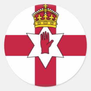 Sticker Rond Ulster diminuent