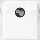 Sticker Rond Ultima Thule Arrokoth Kuiper Belt, objet (Sac)