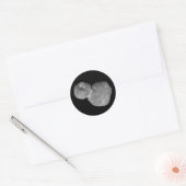 Sticker Rond Ultima Thule Arrokoth Kuiper Belt, objet (Enveloppe)