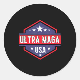 Sticker Rond Ultra MAGA 47