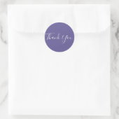 Sticker Rond Ultra Violet Violet 2018 Couleur Chic Glam Favor (Sac)