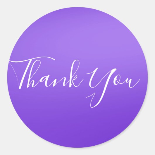 Sticker Rond Ultra Violet violet brillant brillant chic glam Fa (Devant)