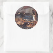 Sticker Rond Ulysse et les sirènes (Sac)