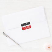 STICKER ROND UMAMI う ま 味 (Enveloppe)