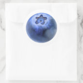 Sticker Rond Un bleuet (Sac)