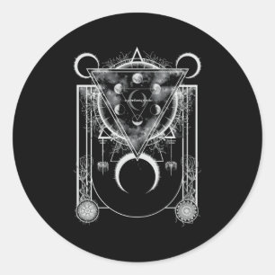 Sticker Rond Un Cercle parfait - Crescents