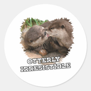 Sticker Rond Un charme absolument irrésistible
