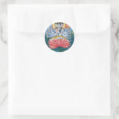 Sticker Rond un dieu indien (Sac)