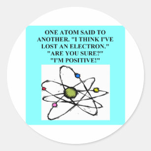 Sticker Rond Un grand design de physique