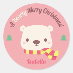 Sticker Rond Un joyeux Noël à peine croyable
