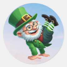 Un joyeux petit leprechaun le jour de la Saint Pat