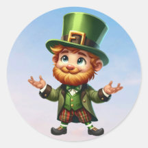 Un joyeux petit leprechaun le jour de la Saint Pat