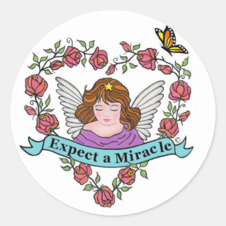 Sticker Rond Un miracle