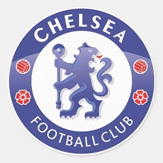 Sticker Rond Un nouveau design Chelsea (Devant)