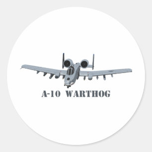 Sticker Rond Un phacochère A-10