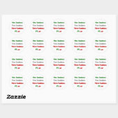 Sticker Rond Un Sambuca (Feuille)