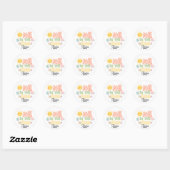 Sticker Rond un sous le soleil  (Feuille)