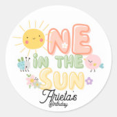 Sticker Rond un sous le soleil  (Devant)