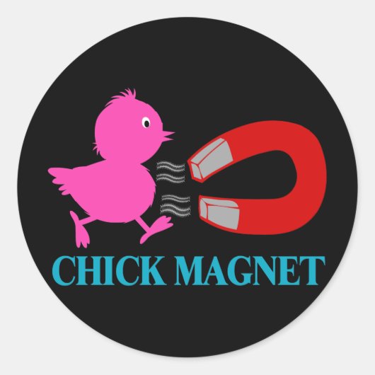 Sticker Rond Un tel aimant de poussette (Devant)