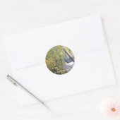 Sticker Rond Une balade dans les bois (Enveloppe)