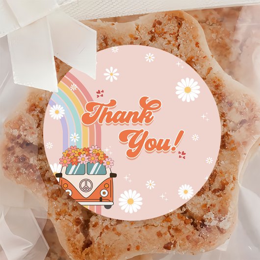 Sticker Rond Une fête Super du 1er anniversaire