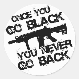 Sticker Rond Une fois que tu y seras....