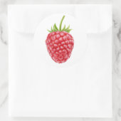 Sticker Rond Une framboise (Sac)