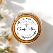 Sticker Rond Une gerbe rustique signifie favoriser le mariage d