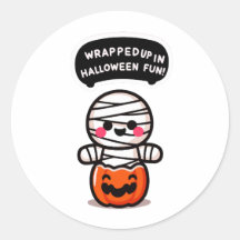 Une mummie dans une citrouille