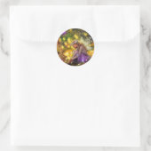 Sticker Rond Une nouvelle amitié (Sac)