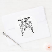 STICKER ROND UNE NUIT D'AMOUR (Enveloppe)
