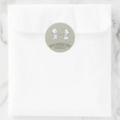 Sticker Rond Une partie de ma vie (Sac)