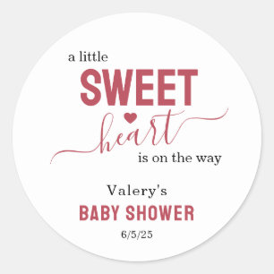 Sticker Rond Une petite douceur Baby Shower