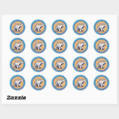 STICKER ROND UNE PRÉPARATION APPROPRIÉE EMPÊCHE LES MAUVAISES P (Feuille)
