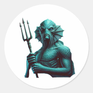 Sticker Rond Une profonde